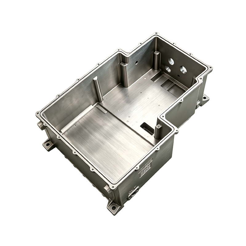 Custom CNC Machined EV Controller Housing