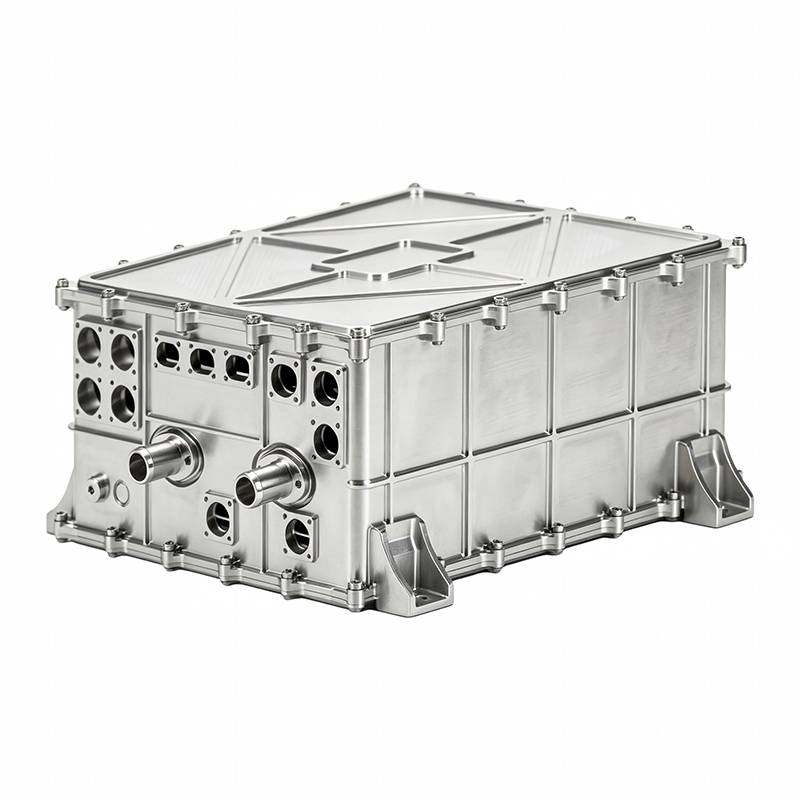 CNC Machined 2-in-1 EV Power Unit Housing