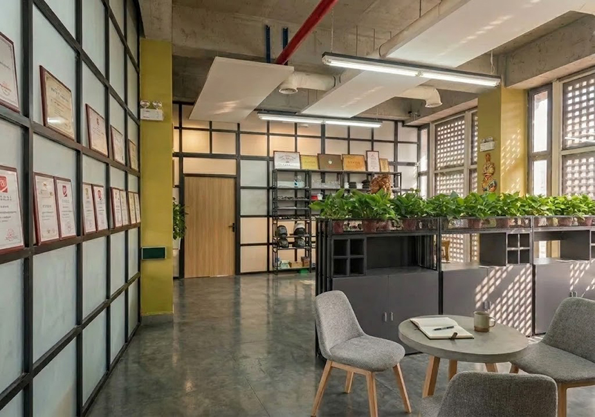 Client Reception Area
