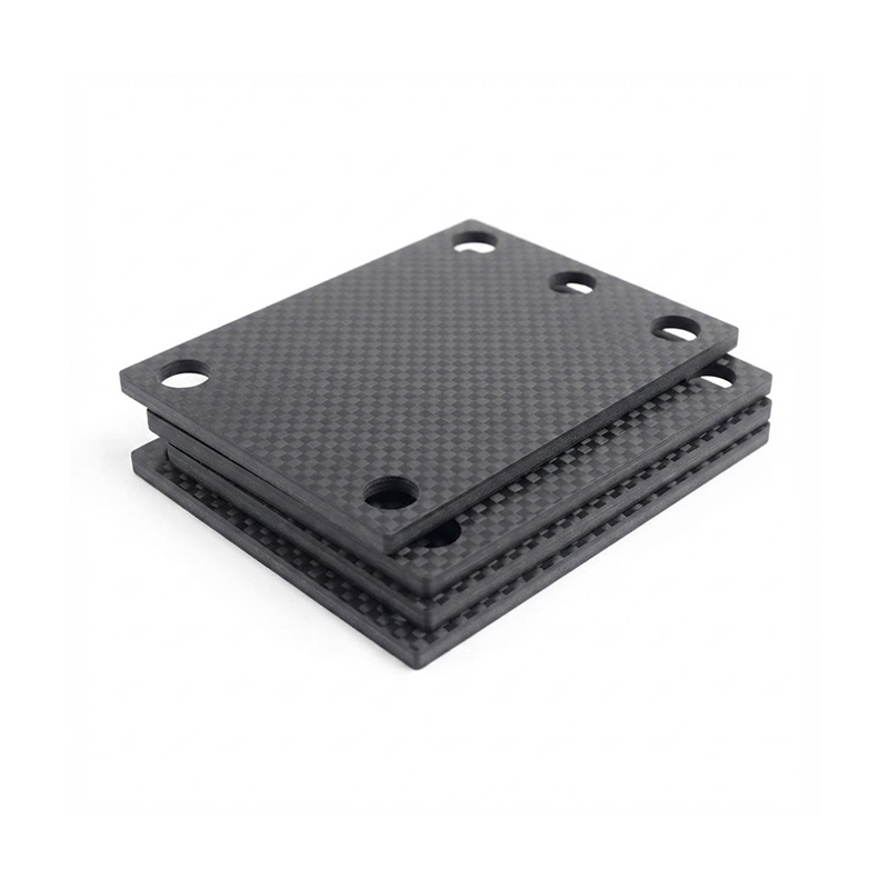Precision CNC Machined Carbon Fiber Plates for Robotics