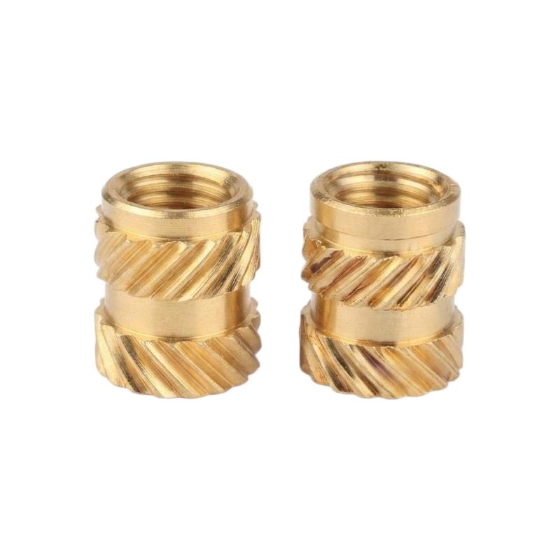 Custom CNC Machined Brass Heat Set Inserts