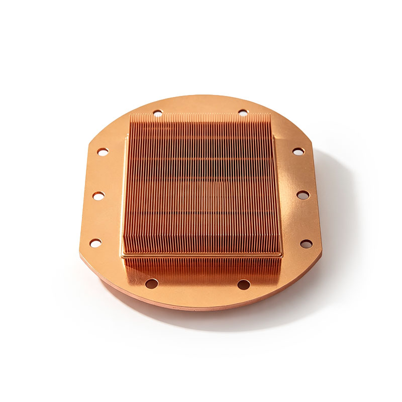 Custom High Density Copper Heat Sink for Semiconductor and Electronic Devices
