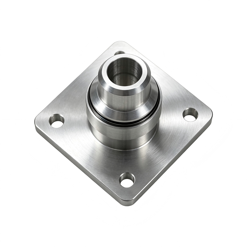 Custom CNC Machined Liquid Cooling Manifold Connector