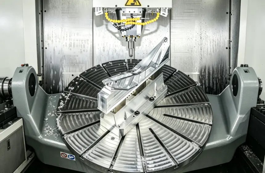 What are common applications for custom CNC machining of intricate geometries