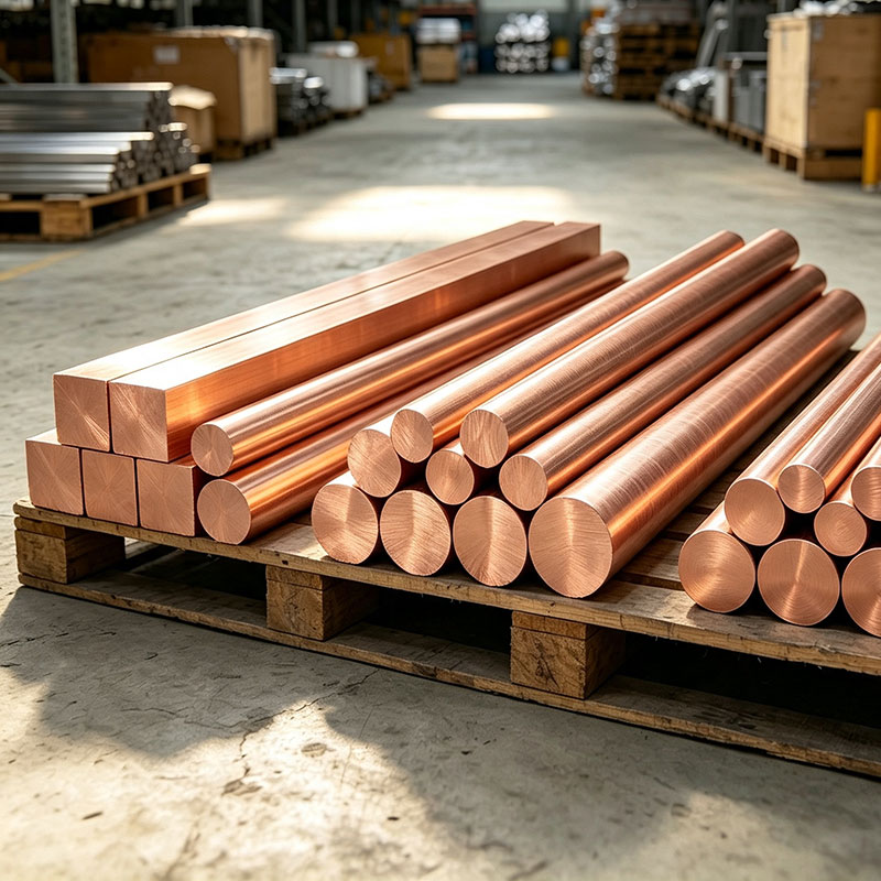 Factory Custom C101 Copper Bar