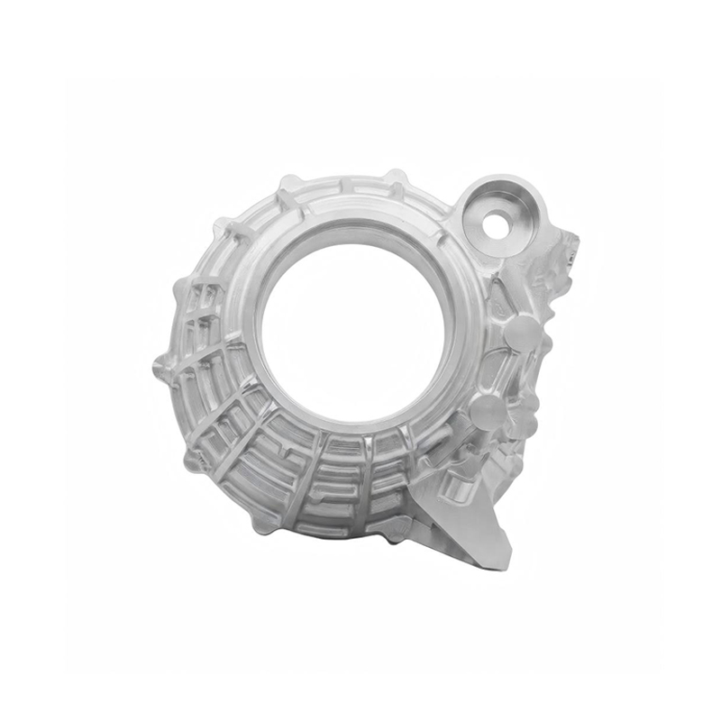 Custom CNC Machined Aluminum EV Motor Housing