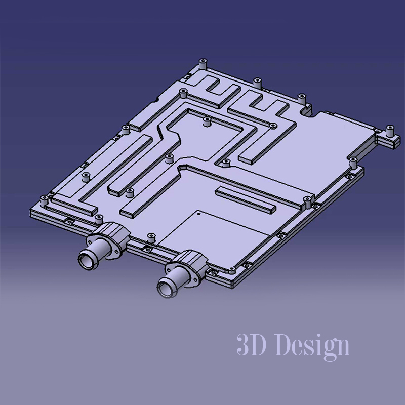 OEM CNC Machined Liquid Cooling Plate