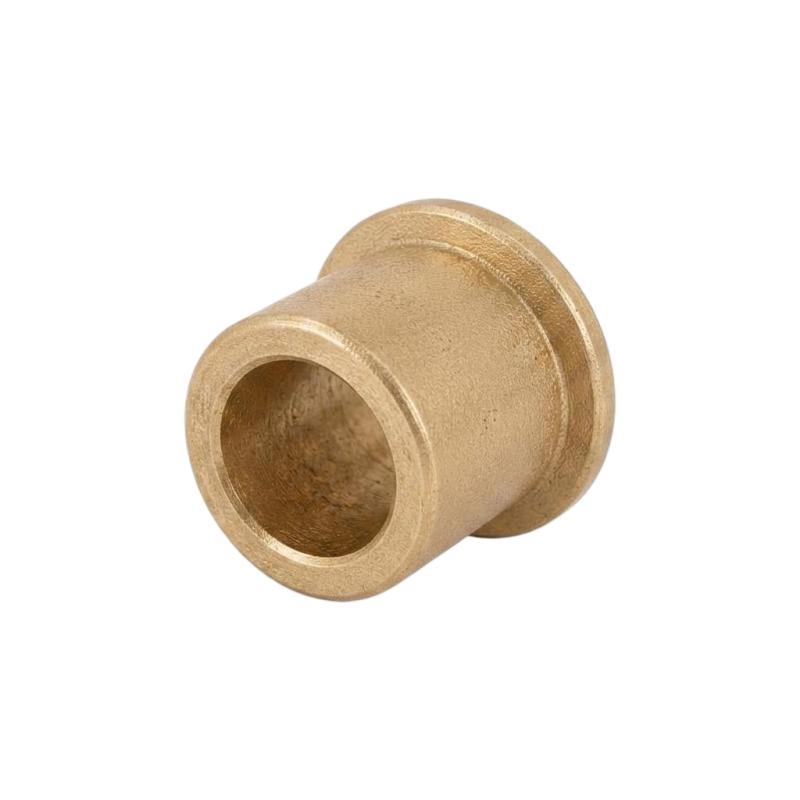 Custom CNC Machined Bronze Flanged Bushing