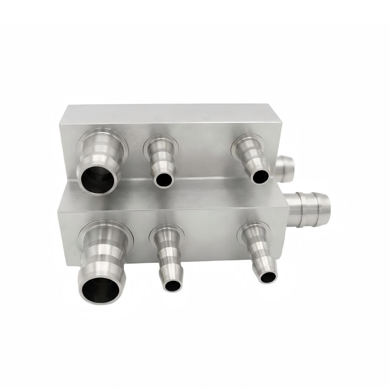 Custom Precision CNC Machined Liquid Cooling Manifold