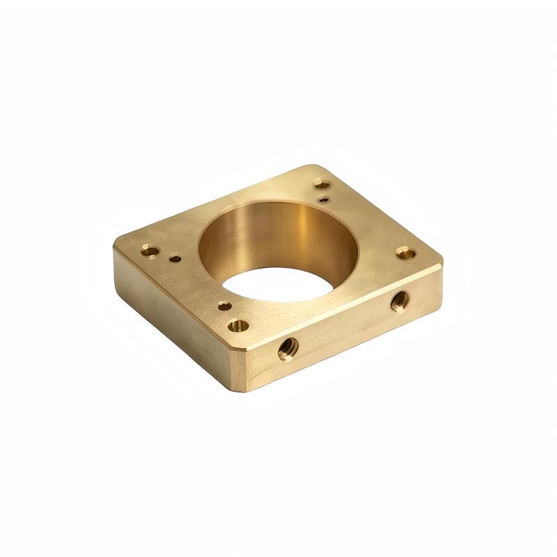 High-Quality Custom CNC Brass Machining Part