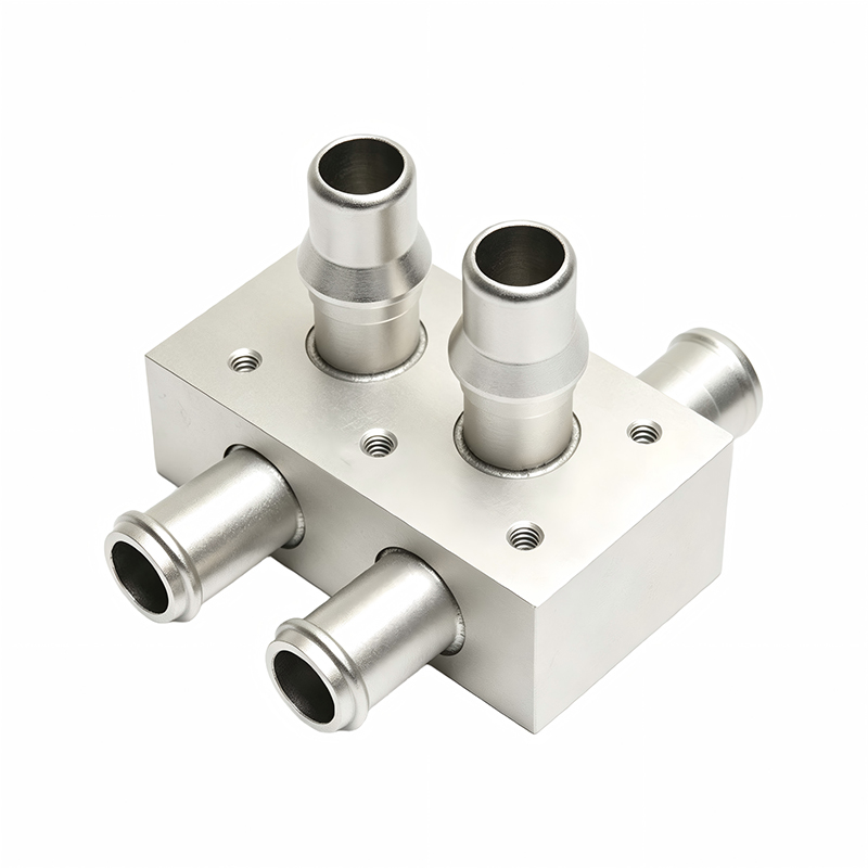 Custom CNC Machined Coolant Distribution Blocks