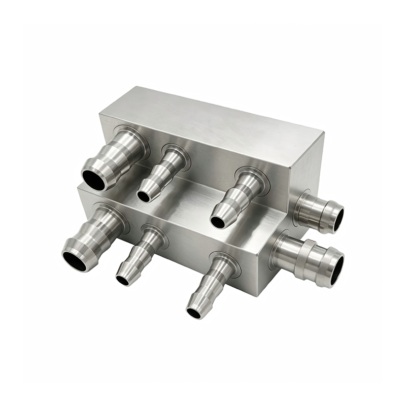 Custom Precision CNC Machined Liquid Cooling Manifold