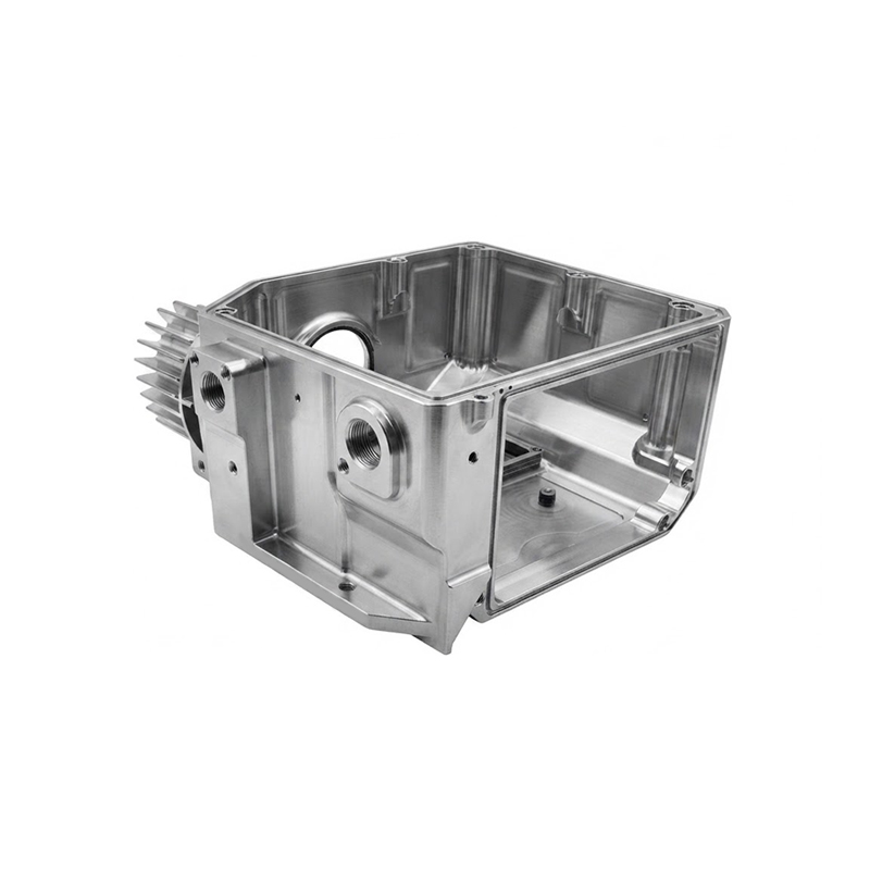 Custom 5-Axis CNC Machined Semiconductor Gearbox Housing