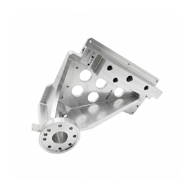 High Precision 5 Axis CNC Machined Aluminum Mounting Bracket