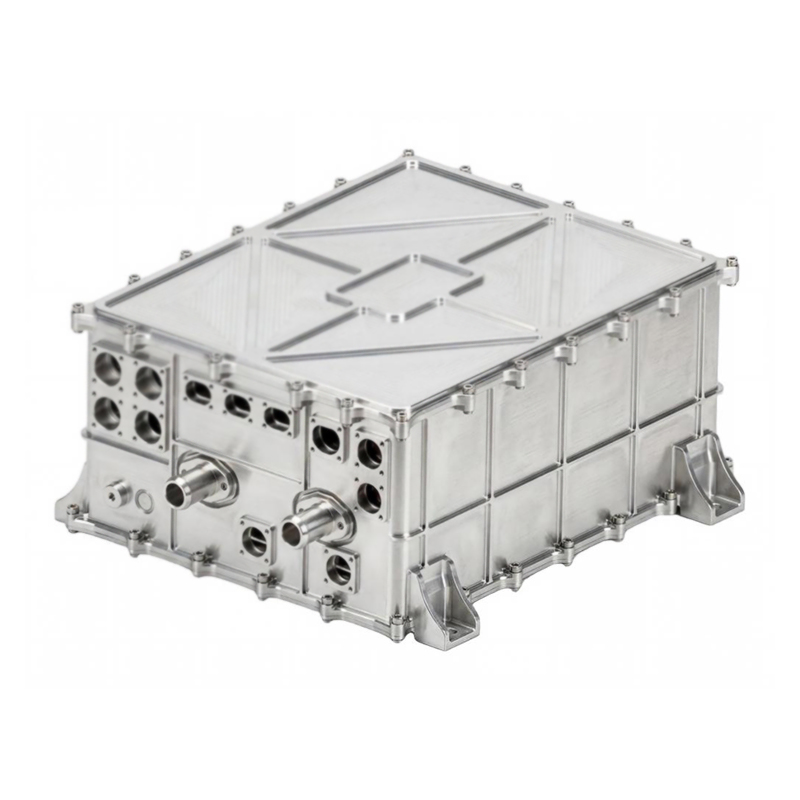 CNC Machined 2-in-1 EV Power Unit Housing