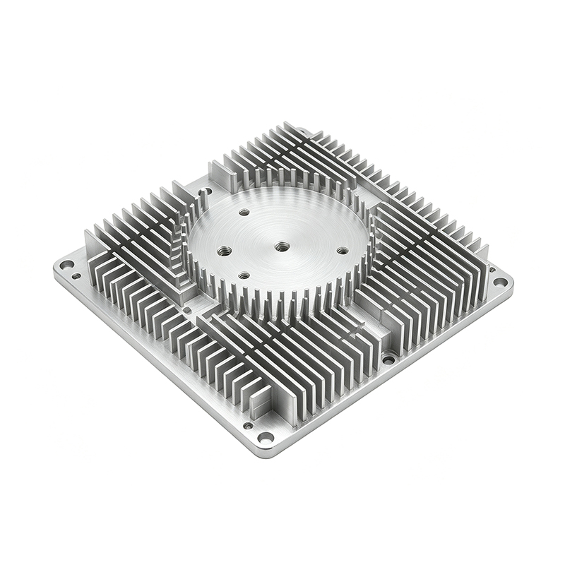 Custom CNC Machined Aluminum Profile Heatsink
