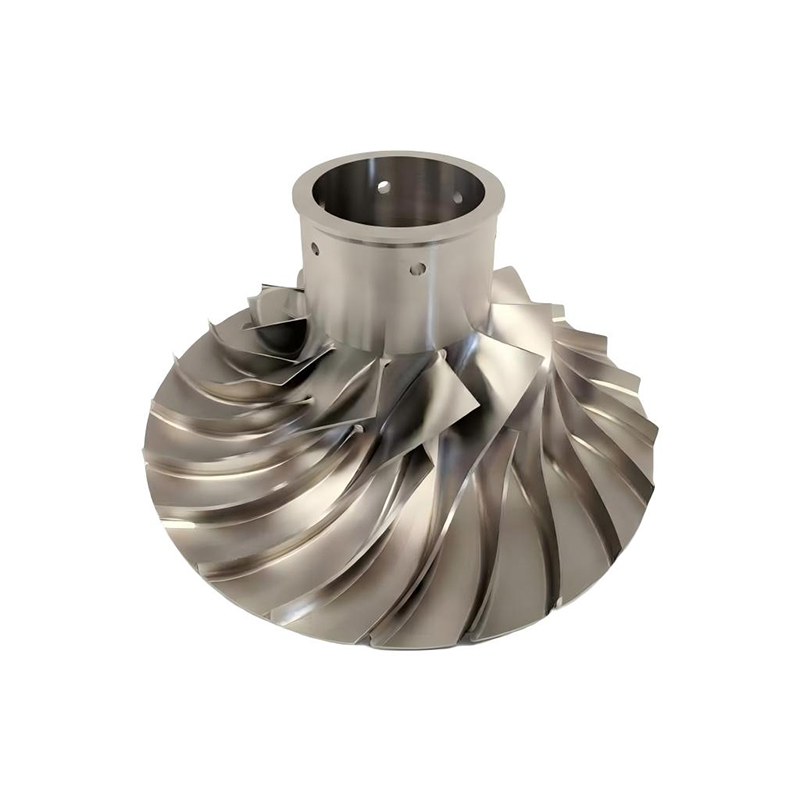 Custom Titanium Parts Machined with CNC for Aerospace Turbines