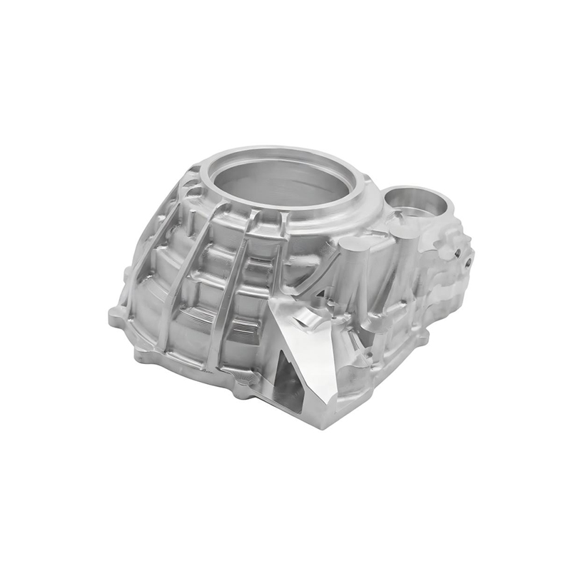 Custom CNC Machined Aluminum EV Motor Housing