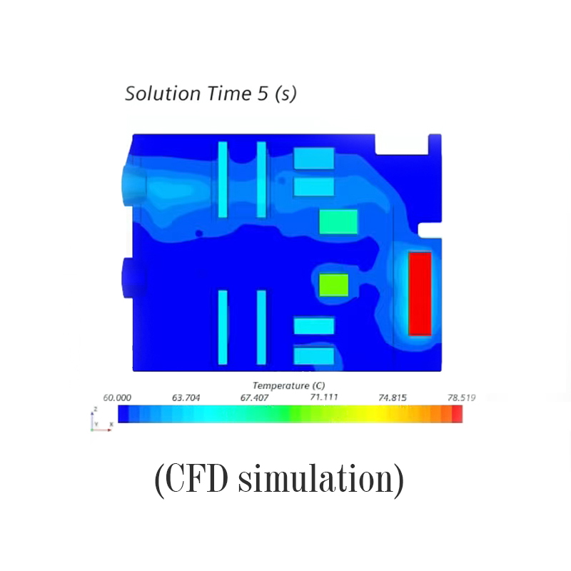 OEM CNC Machined Liquid Cooling Plate