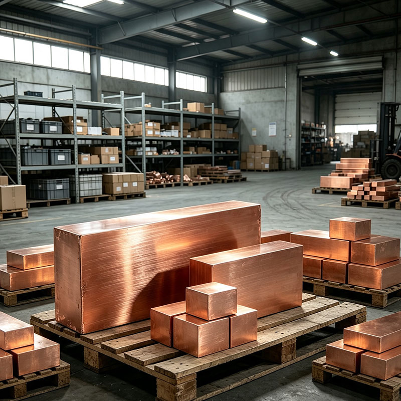 High Precision C110 Copper Block