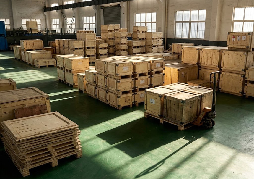 Standardized Export Packaging Area