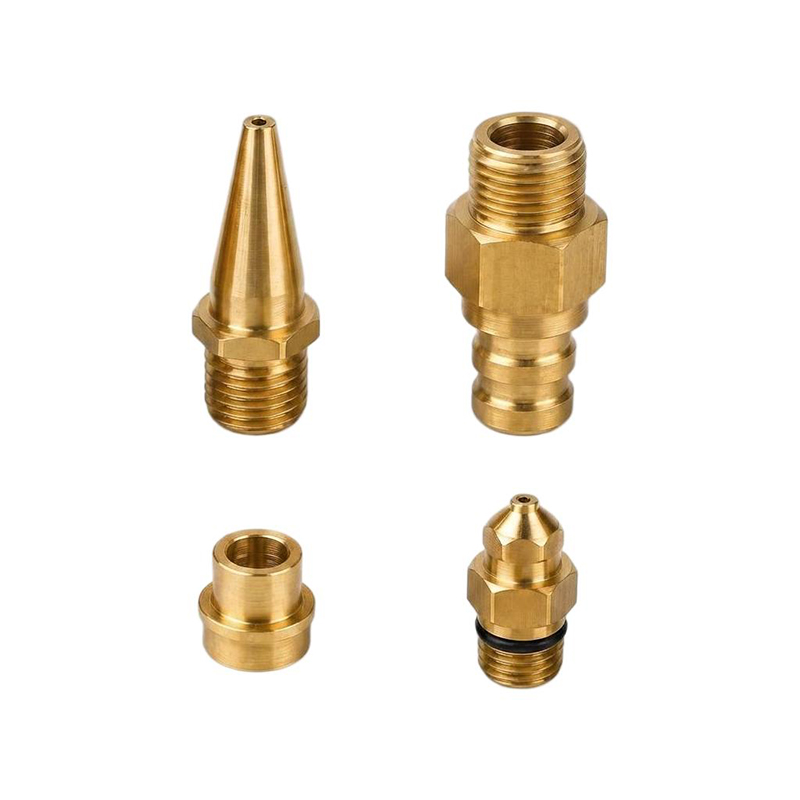 Custom Brass CNC Machining Parts for Knob Assemblies