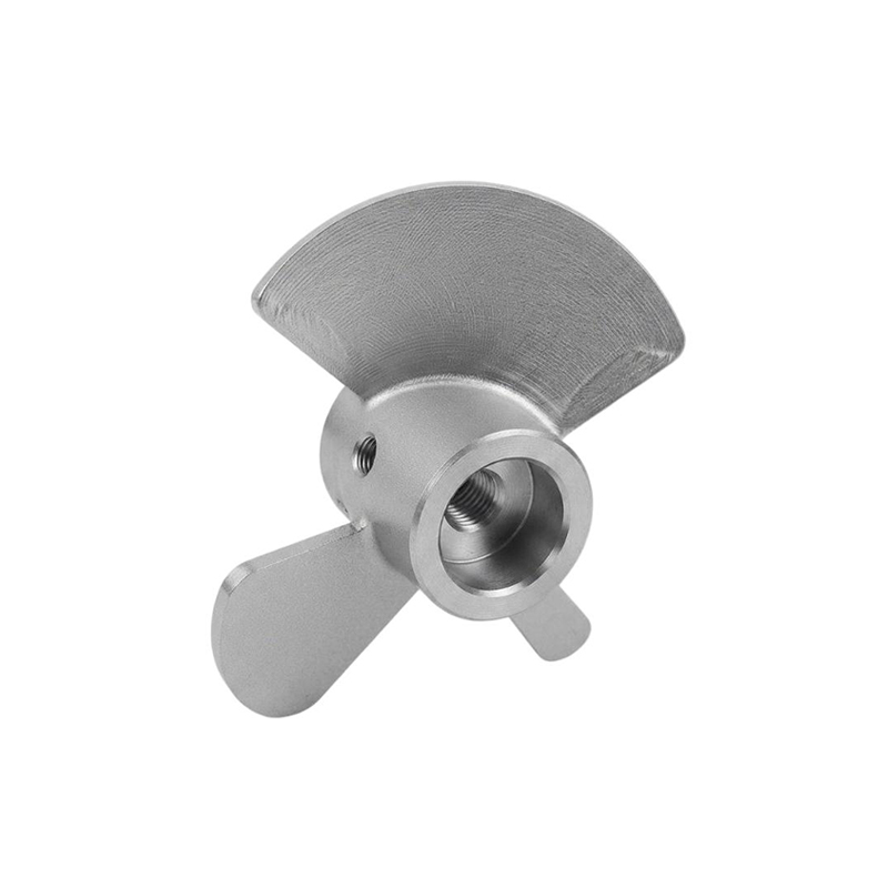 CNC Machined Stainless Steel Impeller for Semiconductor Chemical Mixing