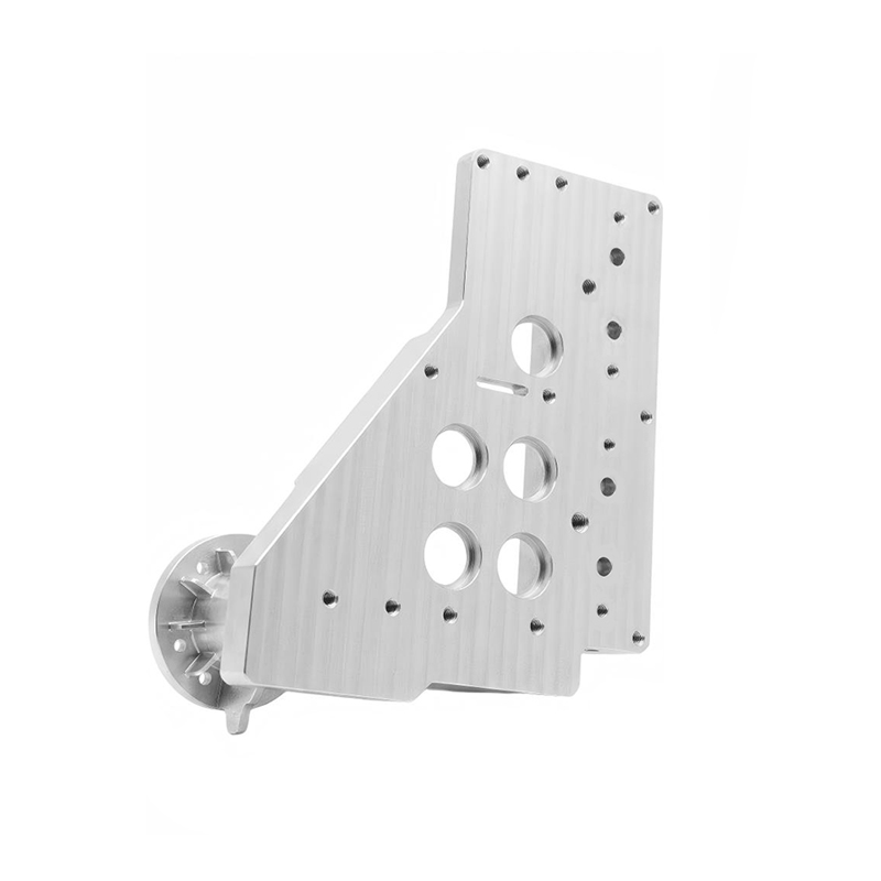 High Precision 5 Axis CNC Machined Aluminum Mounting Bracket