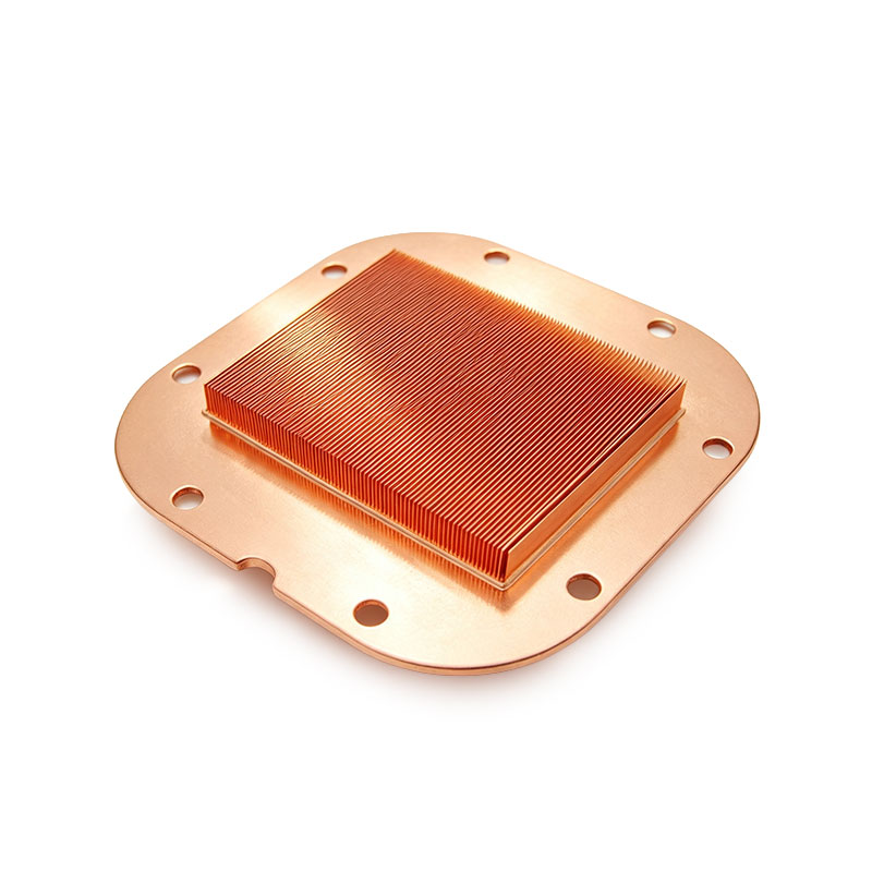 Custom High Density Copper Heat Sink for Semiconductor and Electronic Devices