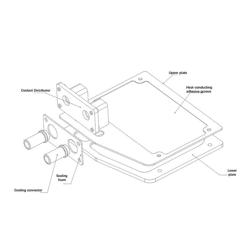 CNC Machined Liquid Cooling Plates