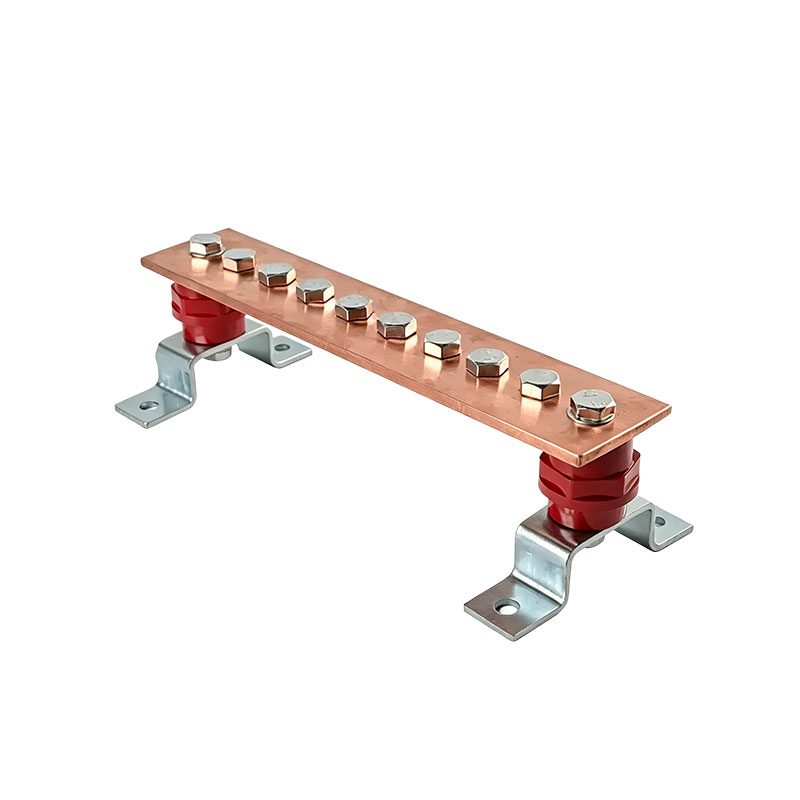 Custom Telecom Copper Grounding Busbars and Terminals