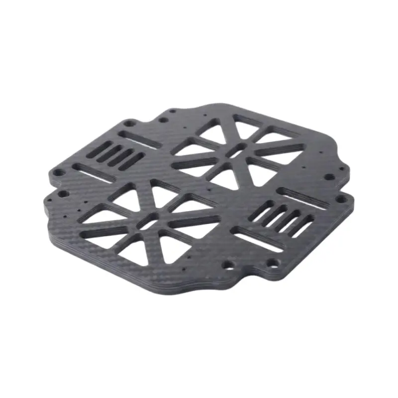 Custom CNC Machined Carbon Fiber Frame Plate