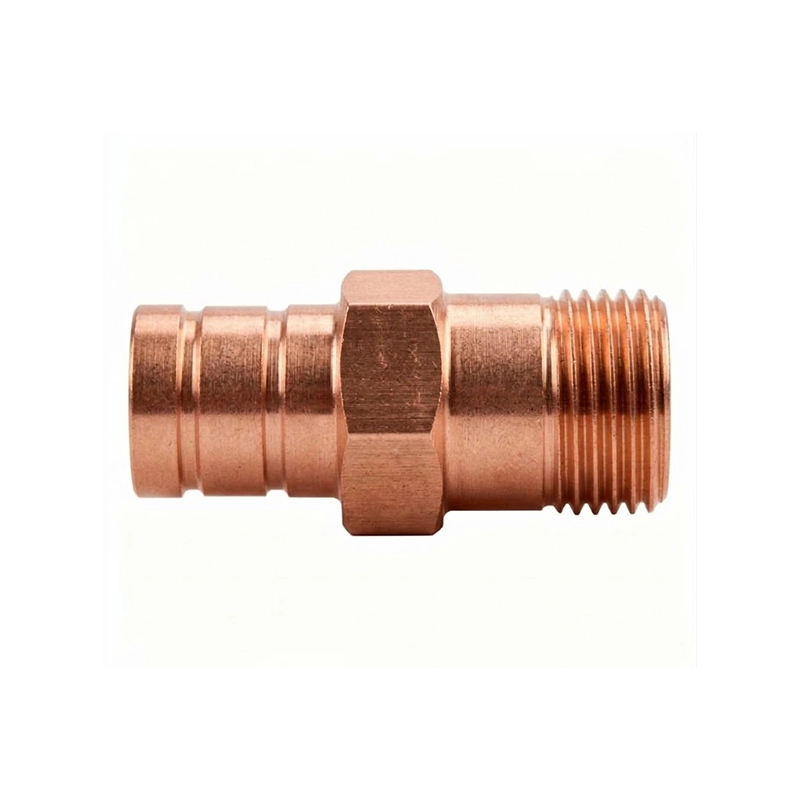 Custom CNC Machined Copper Fittings