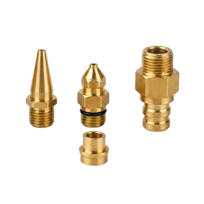 Custom Brass CNC Machining Parts for Knob Assemblies