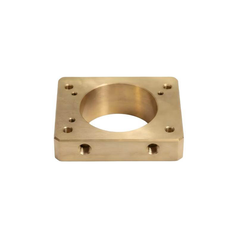 High-Quality Custom CNC Brass Machining Part