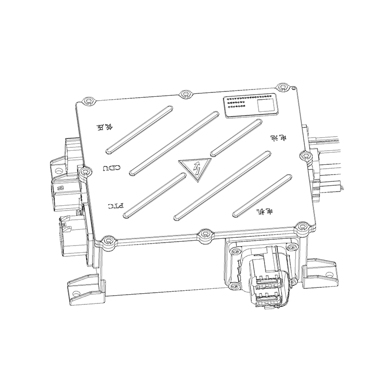 Custom CNC Machined EV PDU Housing