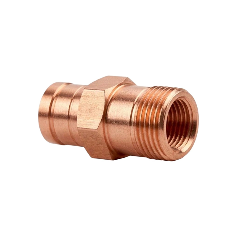 Custom CNC Machined Copper Fittings