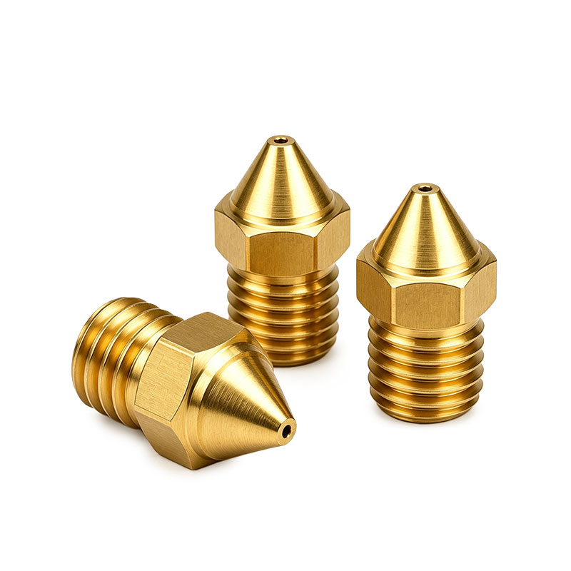 Custom CNC Machined Brass Nozzle