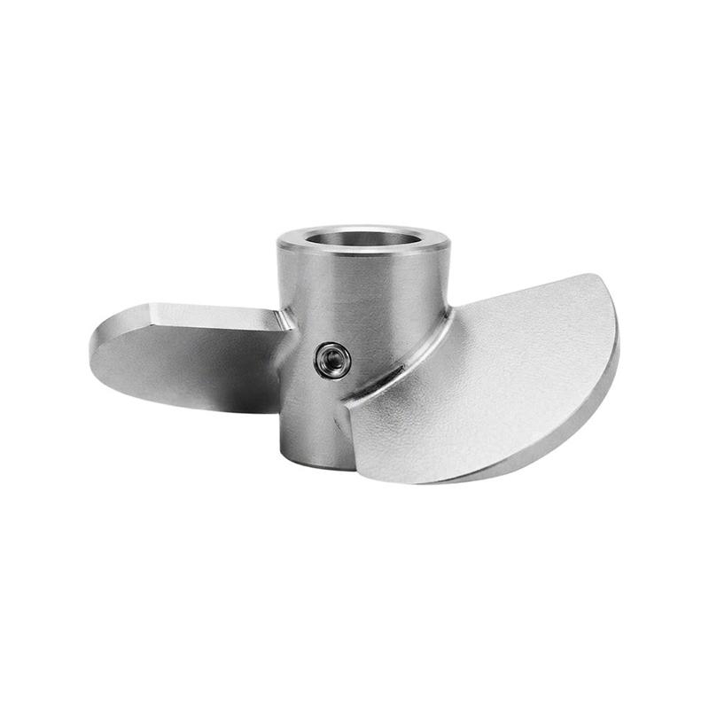 CNC Machined Stainless Steel Impeller for Semiconductor Chemical Mixing