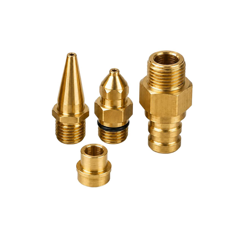 Custom Brass CNC Machining Parts for Knob Assemblies