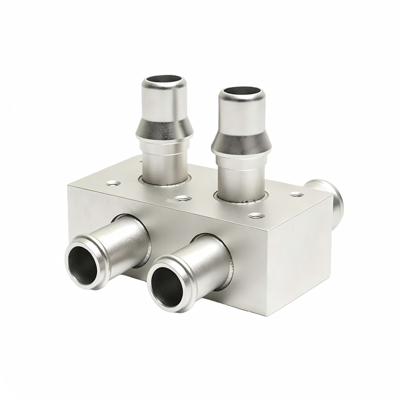 Custom CNC Machined Coolant Distribution Blocks