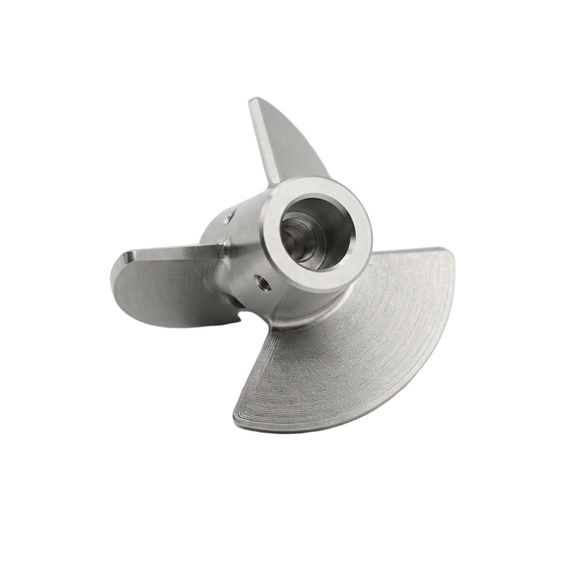 CNC Machined Stainless Steel Impeller for Semiconductor Chemical Mixing