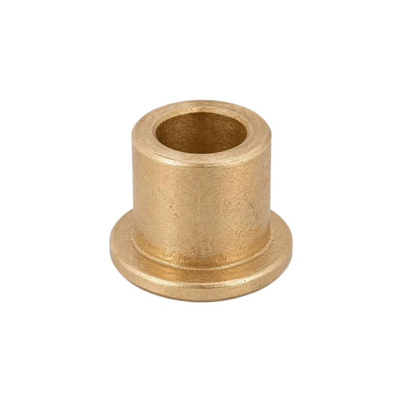 Custom CNC Machined Bronze Flanged Bushing