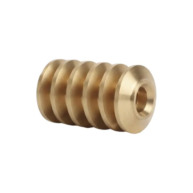 Custom CNC Machined Brass Worm Gears