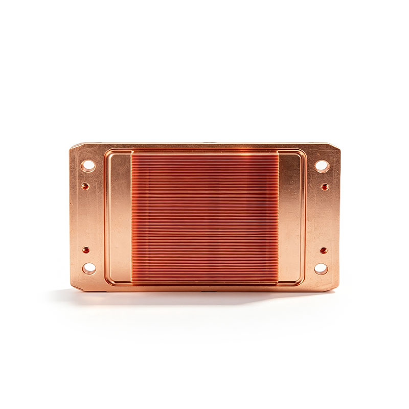 Custom High Density Copper Heat Sink for Semiconductor and Electronic Devices