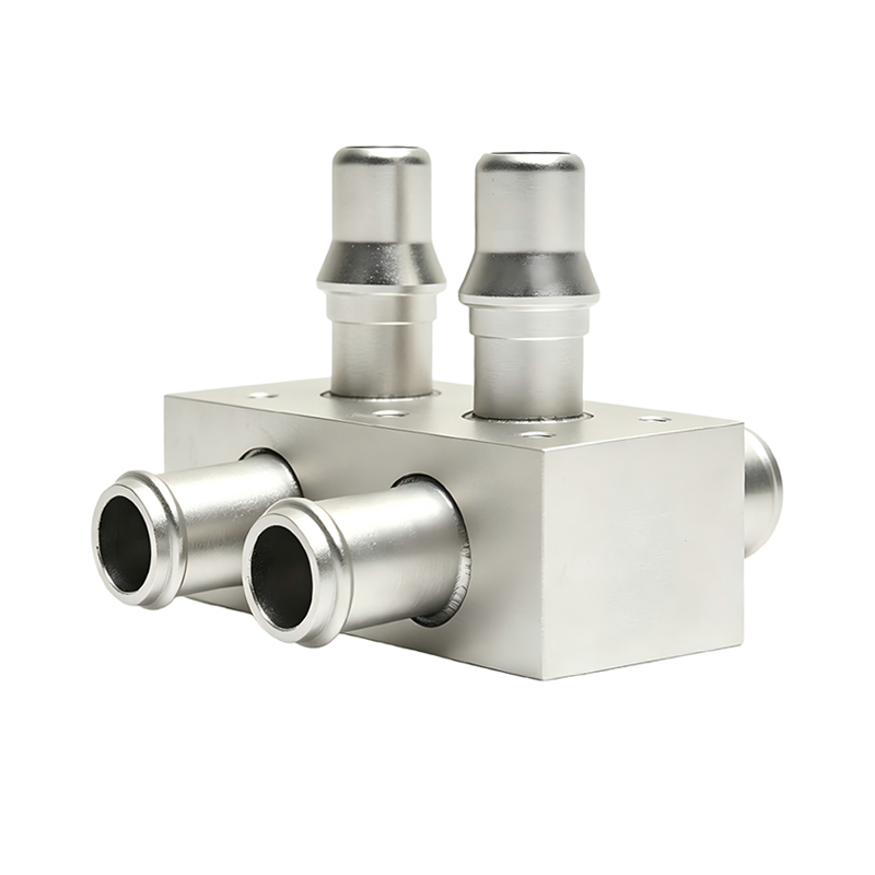Custom CNC Machined Coolant Distribution Blocks