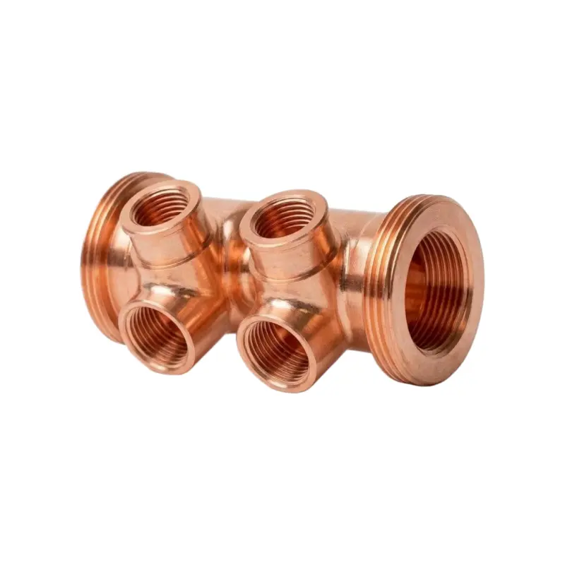 High Precision Custom Made Copper CNC Parts