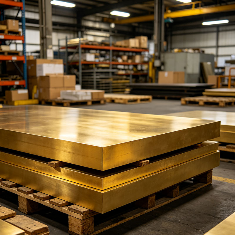 CNC Machining C360 Brass Plate