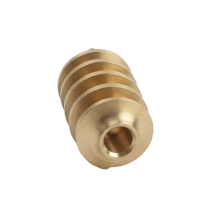 Custom CNC Machined Brass Worm Gears