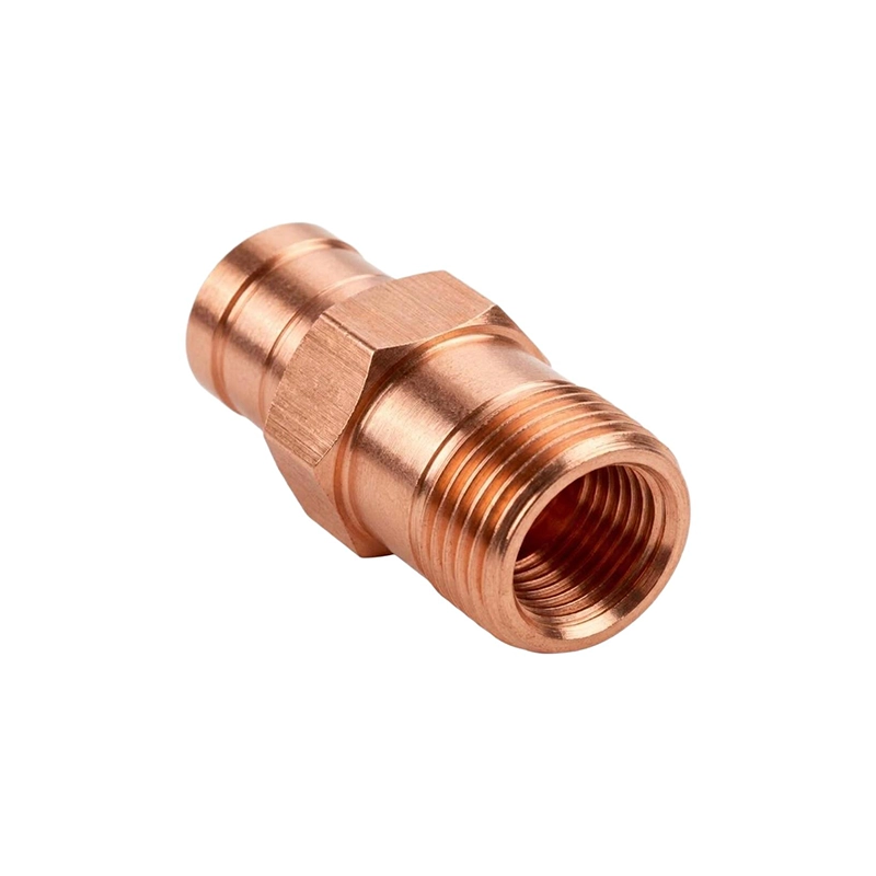 Custom CNC Machined Copper Fittings